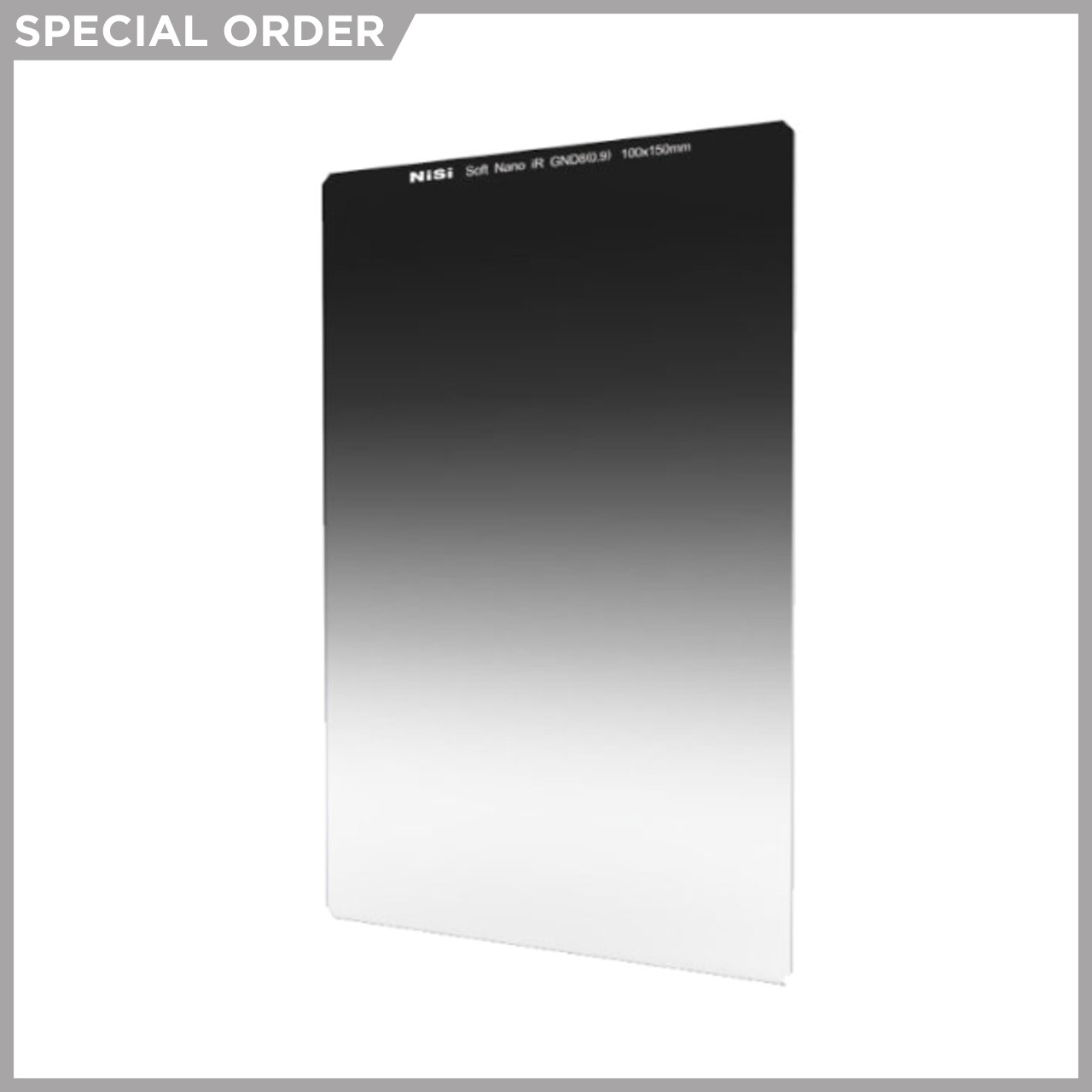 NiSi 100x150mm Nano IR Soft Graduated Neutral Density Filter – ND8 (0.9) – 3 Stop
