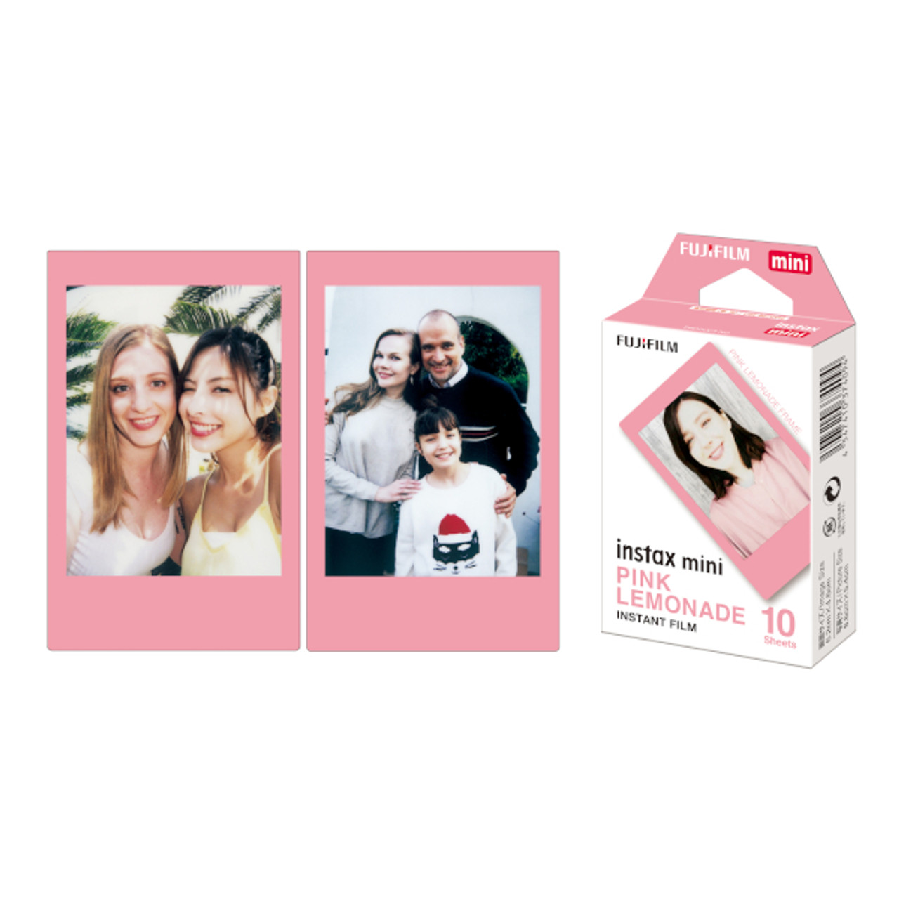 Fujifilm Instax Mini Film Pink Lemonade (10 Exposures)