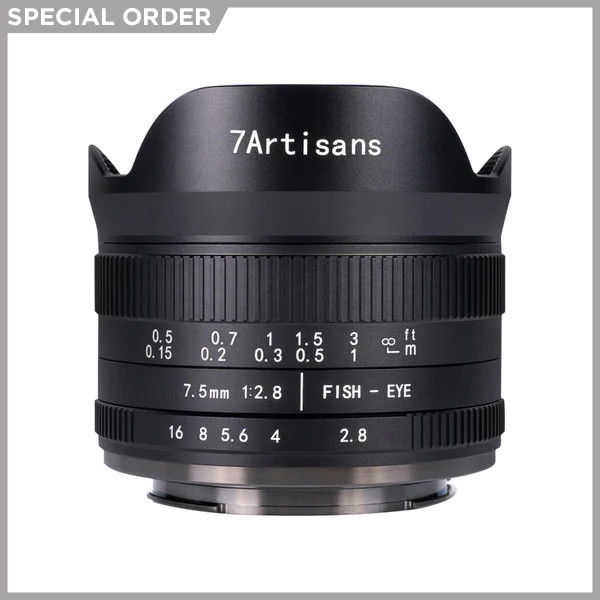 7Artisans 7.5mm F2.8 MarkII (X Mount)