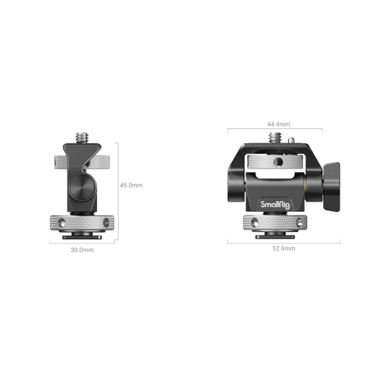 SmallRig Swivel and Tilt Adjustable Monitor Mount with Cold Shoe Mount