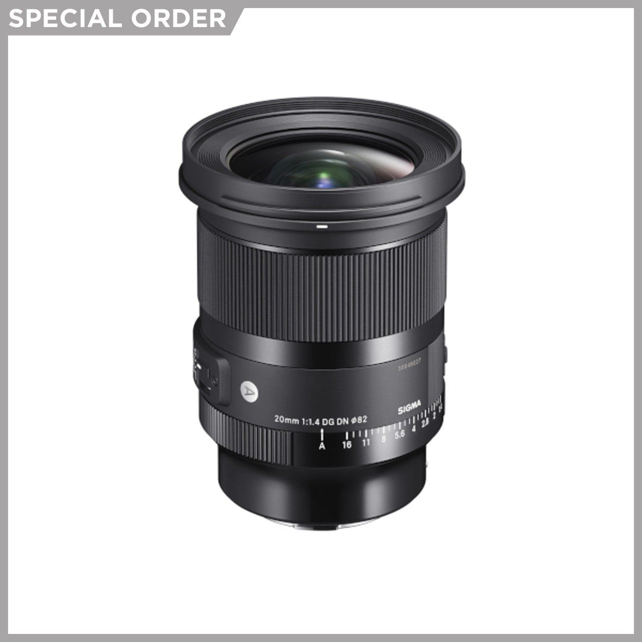 Sigma 20mm F1.4 DG DN Art Lens for L-Mount