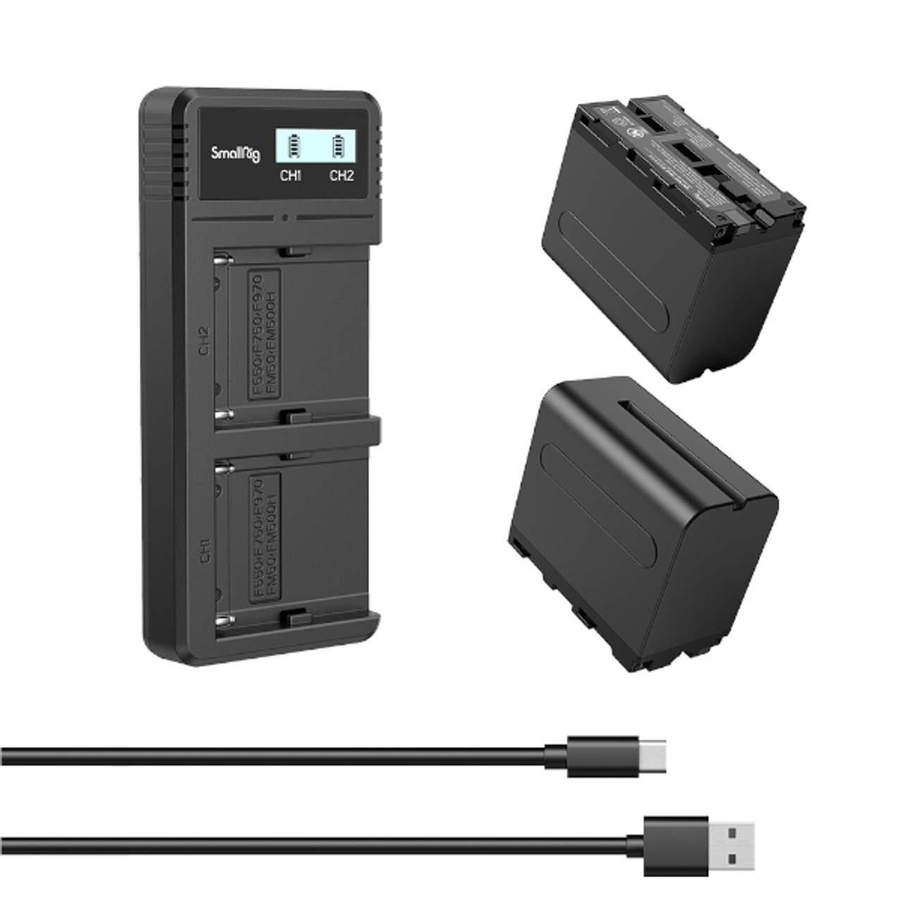 SmallRig NP-F970 Battery and Charger Kit