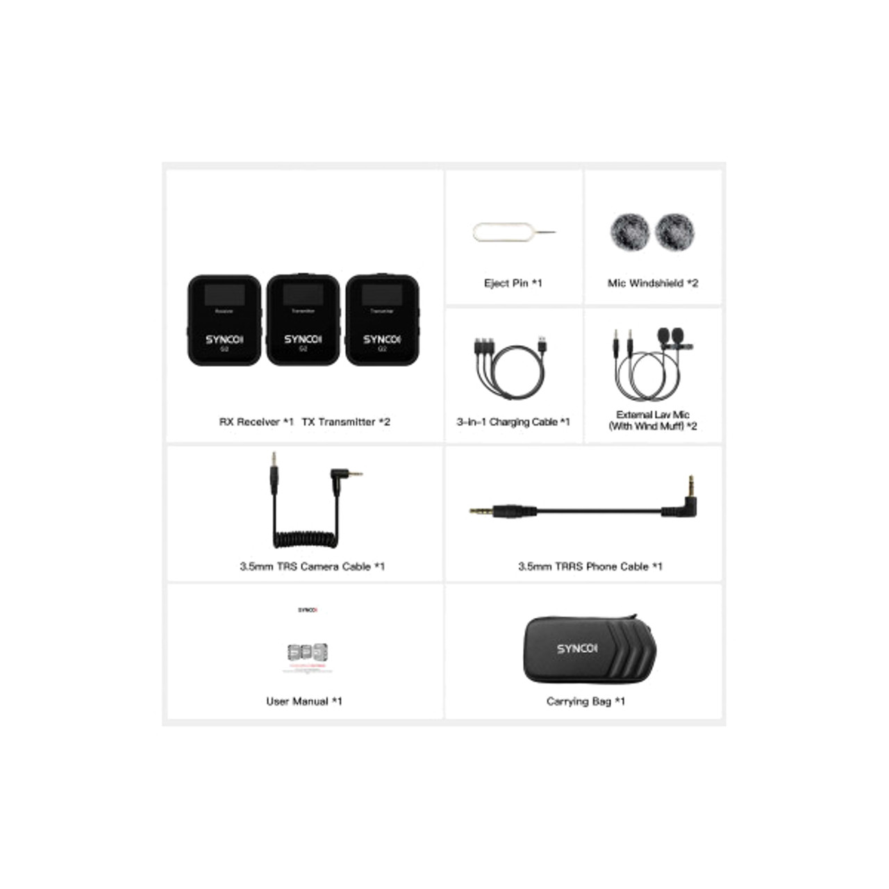 Synco 2.4G Wireless Microphone System