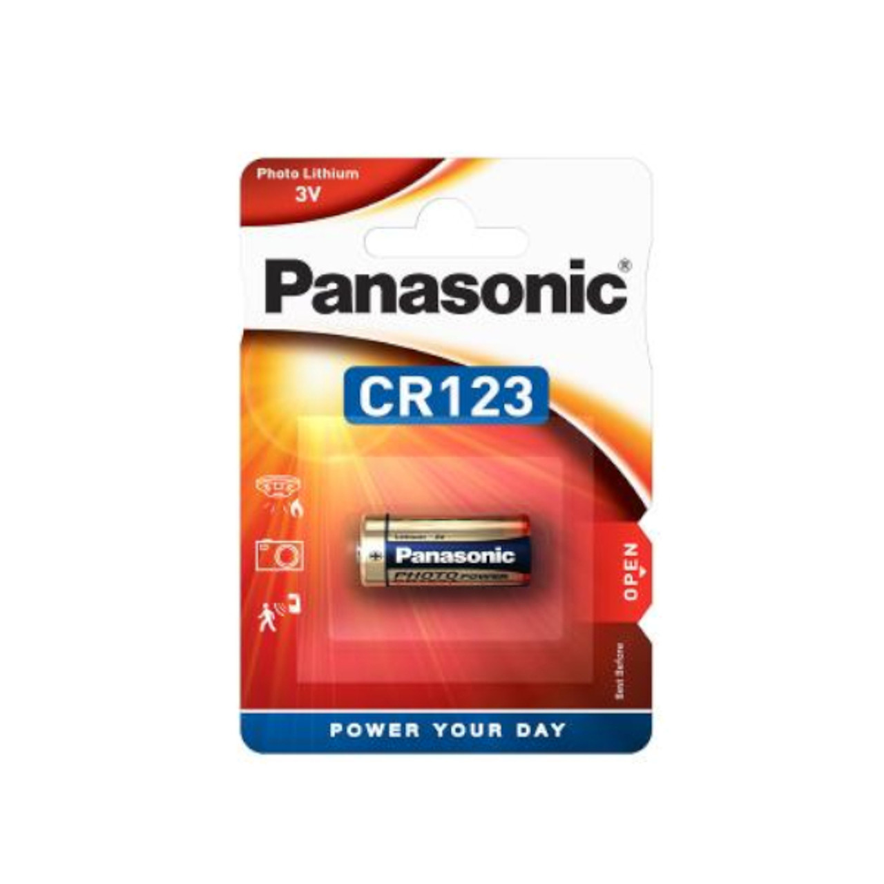 Panasonic CR123A Lithium-ion battery