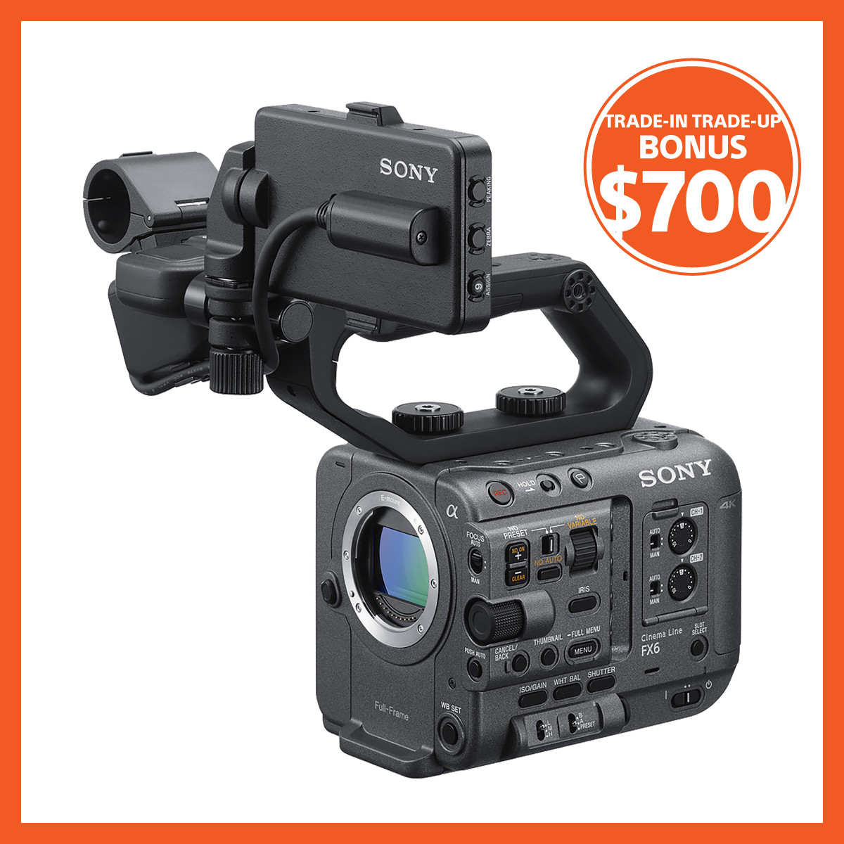 Sony FX6 Cinema Line Camera