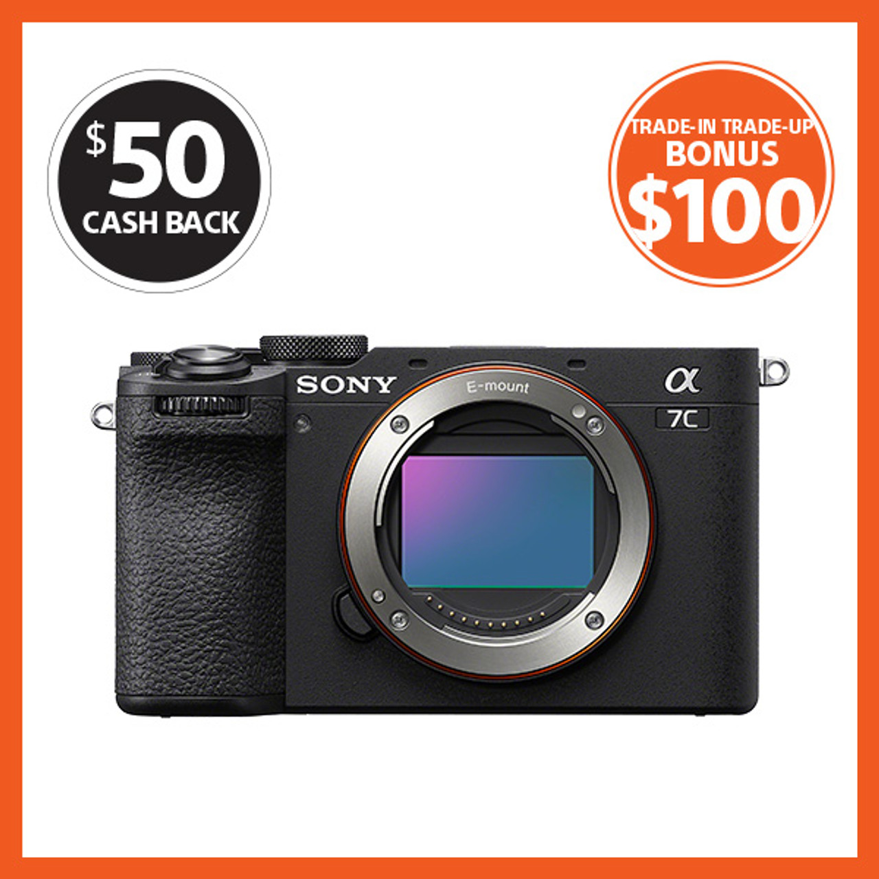 Sony A7C II Body Black Sony A7C II Body Black