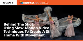 Behind The Shot: Using Slow-Motion Video Techniques To Create A Still Frame With Movement Behind The Shot: Using Slow-Motion Video Techniques To Create A Still Frame With Movement