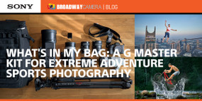  What's In My Bag: A G Master Kit For Extreme Adventure Sports Photography