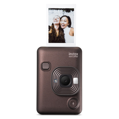 Fujifilm Instax Mini LiPlay Hybrid Camera (Elegant Black)