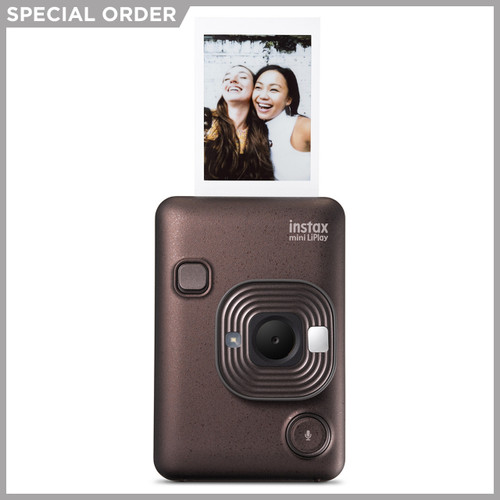 Fujifilm Instax Mini LiPlay Hybrid Camera (Elegant Black)