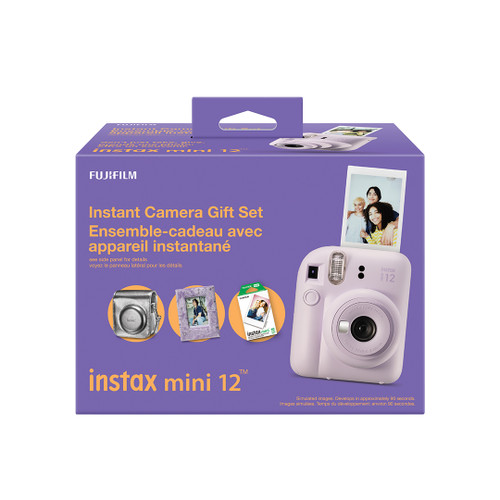 Fujifilm Instax Mini 12 Gift Set - Lilac Purple