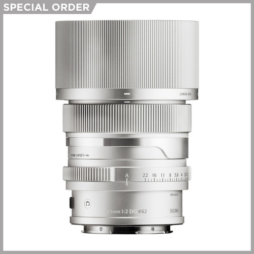 Sigma 65mm F2 DG Contemporary for L-Mount (Silver)
