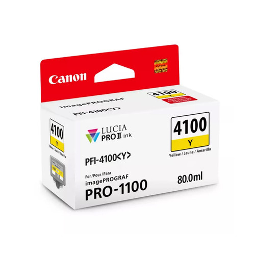 Canon PFI-4100 Yellow Ink Tank (for PRO-1100)