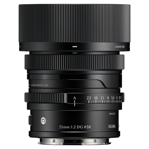 Sigma 35mm F2 DG Contemporary for L-Mount (Black)