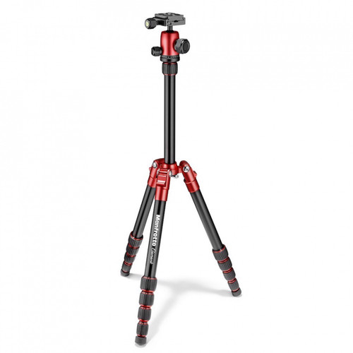 Manfrotto Element Small Aluminum Tripod Kit Red