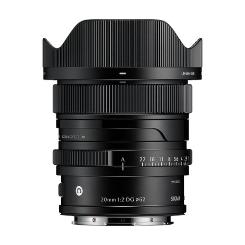 Sigma 20mm F2 DG Contemporary for L-Mount (Black)