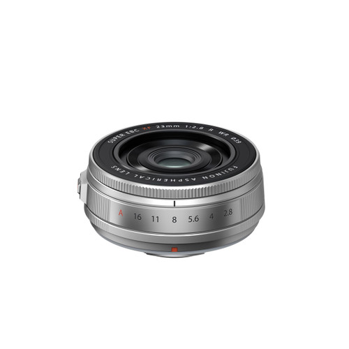 Fujifilm Fujinon XF 23mm F2.8 R WR Lens Silver