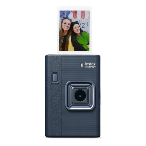 Fujifilm Instax Mini LiPlay+ Hybrid Instant Camera - Navy Blue