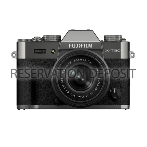 Reservation Deposit for Fujifilm X-T30 III Body w/ XC13-33mm Kit Charcoal Silver