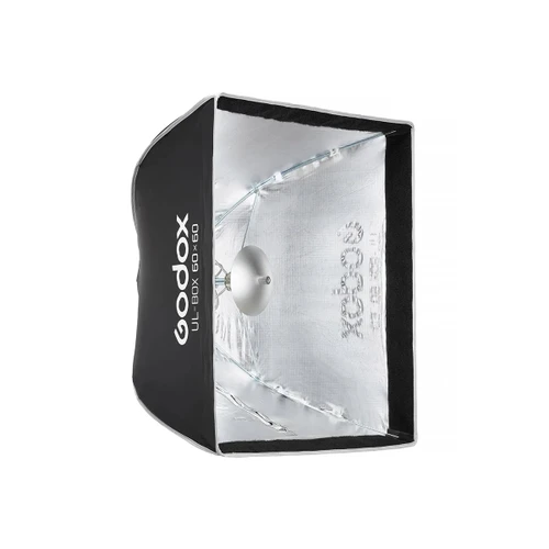 Godox Umbrella Softbox 60 x 60cm w/ Bowens Mount, Grid and Dish