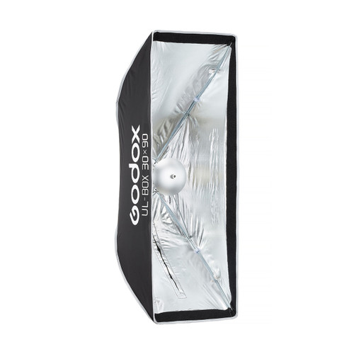 Godox Umbrella Softbox 30 x 90cm w/ Bowens Mount, Grid and Dish