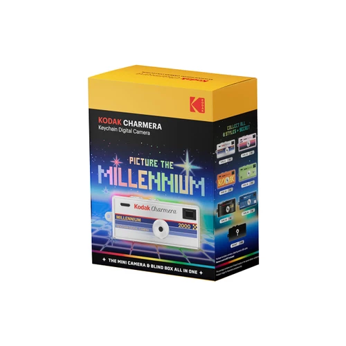 Kodak Charmera Keychain Digital Camera Blind Box - Millennium Edition ( Single Box )