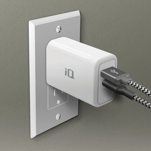 iQ PD45W Wall Charger with 1-Type C & 1-Type A