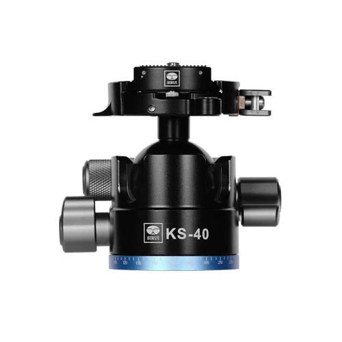 Sirui KS-40 Low Gravity Quick Release Ball Head w/ KS-55P Panning Top Plate