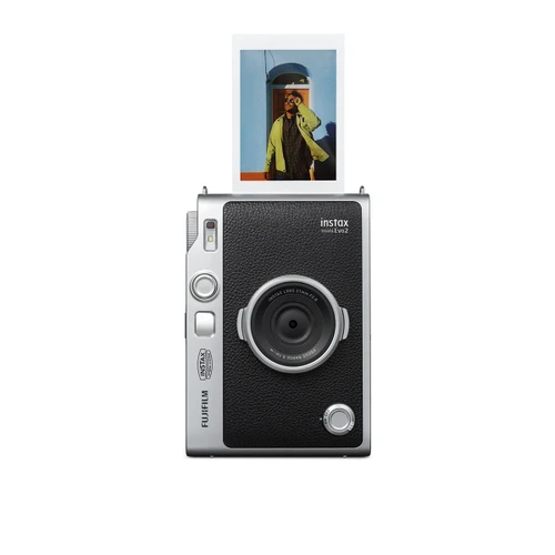 Fujifilm Instax Mini Evo 2 Hybrid Instant Camera - Black