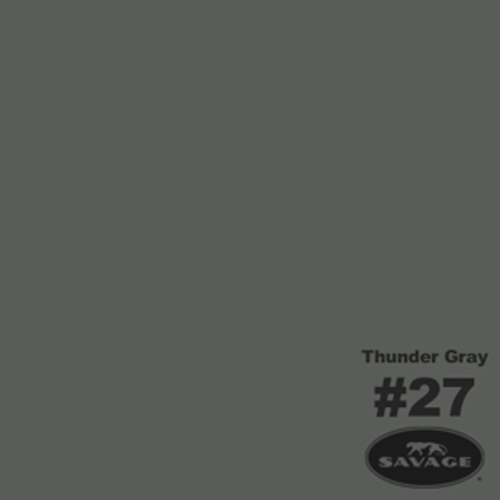 Savage Background Paper 53" x 12 yards Thunder Gray Savage Background Paper 53" x 12 yards Thunder Gray