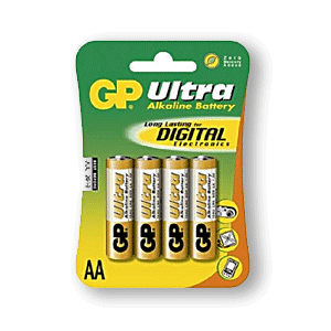 GP Ultra AA Alkaline Battery