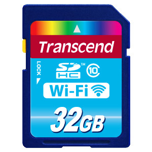 Transcend 32GB SDHC Class 10 Wi-Fi Card