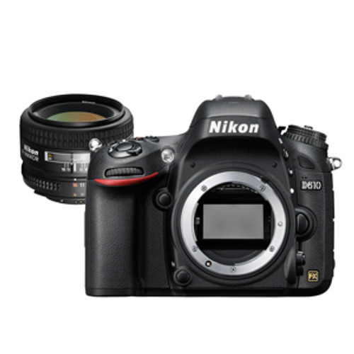 Nikon D610 Body with 50mm F1.4D Kit