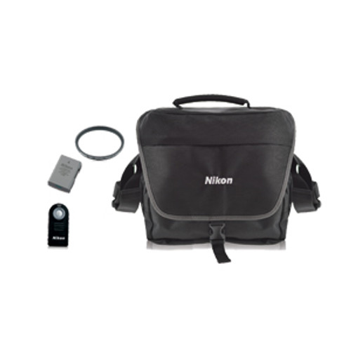Nikon Gadget Bag, EN-EL14A Battery, ML-L3 Remote, 52mm NC Filter Kit Nikon Gadget Bag, EN-EL14A Battery, ML-L3 Remote, 52mm NC Filter Kit