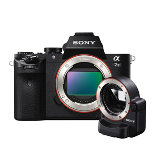 Sony A7 Mark II Body with LAEA4 E-Mount Adapter Sony A7 Mark II Body with LAEA4 E-Mount Adapter