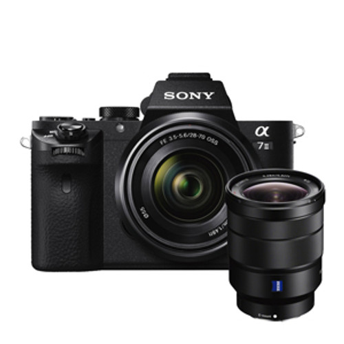 Sony A7 Mark II 28-70mm and 16-35mm F4 FE Zeiss Kit Sony A7 Mark II 28-70mm and 16-35mm F4 FE Zeiss Kit
