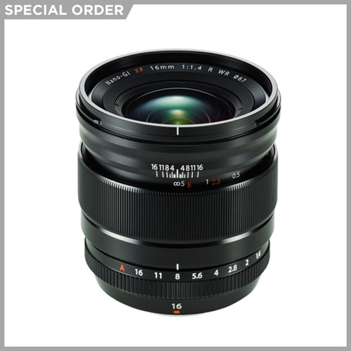Fujifilm Fujinon XF 16mm F1.4 R WR Lens Fujifilm Fujinon XF 16mm F1.4 R WR Lens
