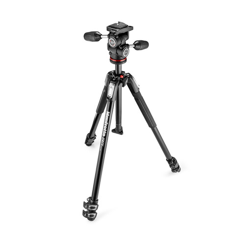 Manfrotto MK190X3-3W1 w/MH804 3-Way RC-2 Head Tripod Kit Manfrotto MK190X3-3W1 w/MH804 3-Way RC-2 Head Tripod Kit