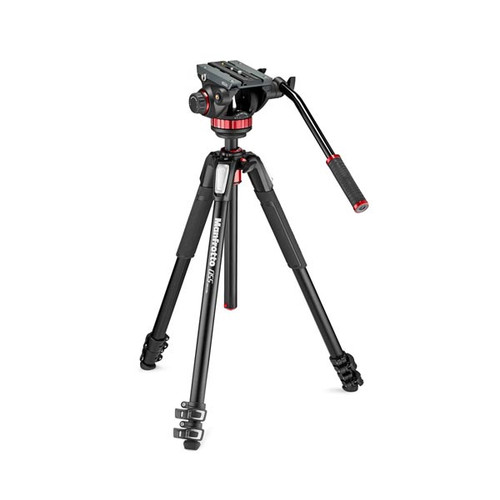 Manfrotto MT055XPRO3 w/MVH502AH Video Head Tripod Kit Manfrotto MT055XPRO3 w/MVH502AH Video Head Tripod Kit