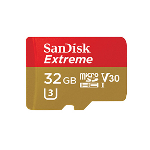 Sandisk Extreme 32GB Micro 90MB/s UHS-I U3 V30 SDHC Card Sandisk Extreme 32GB Micro 90MB/s UHS-I U3 V30 SDHC Card