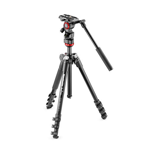 Manfrotto BeFree Aluminum Tripod w/Lever Locks + MVH400AH Fluid Head