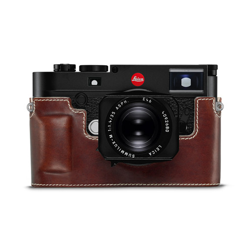 Leica M10 Protector Leather Vintage Brown Leica M10 Protector Leather Vintage Brown