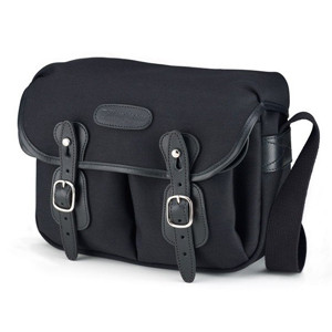 Billingham Hadley Small Black Canvass/Black Leather
