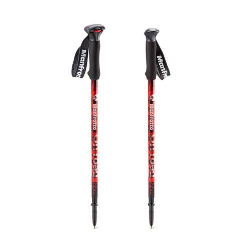 Manfrotto Off Road Walking Sticks Aluminum Monopod Red Manfrotto Off Road Walking Sticks Aluminum Monopod Red