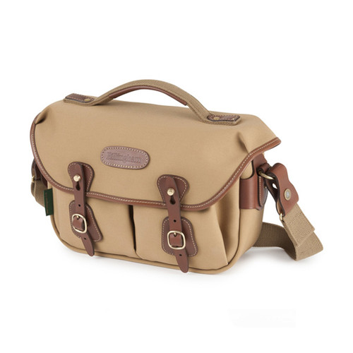 Billingham Hadley Small Pro Black Canvas/Tan Leather