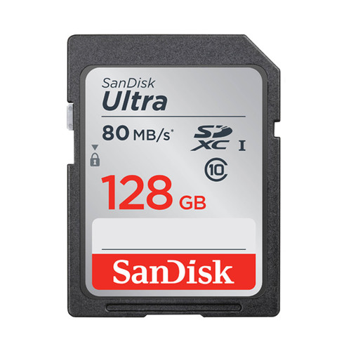 Sandisk Ultra 128GB 80MB/s UHS-I SDXC Card