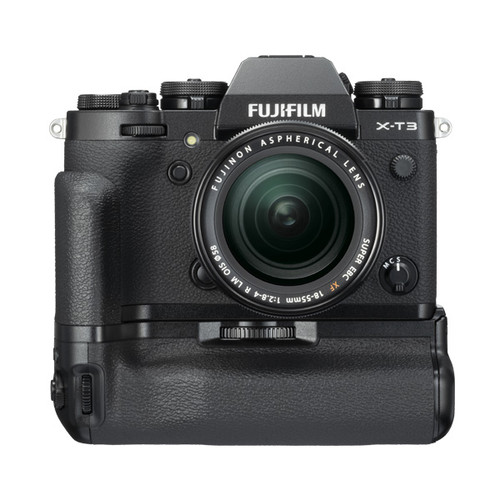 Fujifilm X-T3 XF 18-55mm Kit with X-T3 Vertical Battery Grip (Silver)