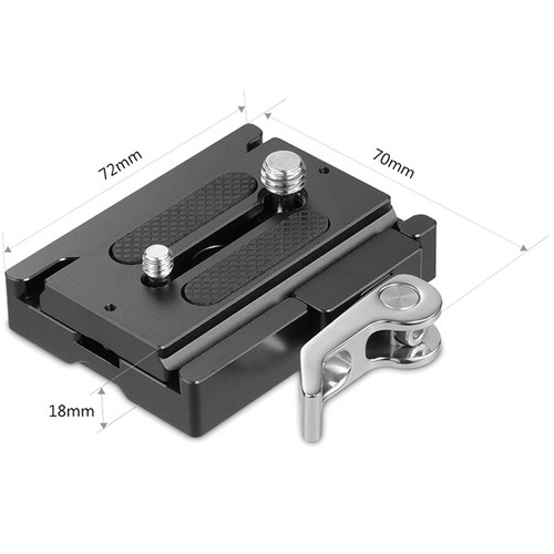 SmallRig Quick Release Clamp and Plate (Arca-Type Compatible) 2144