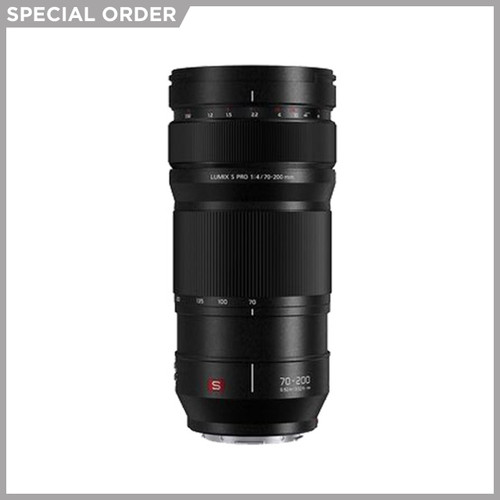 Panasonic Lumix S PRO 70-200mm F4 O.I.S. Lens Panasonic Lumix S PRO 70-200mm F4 O.I.S. Lens