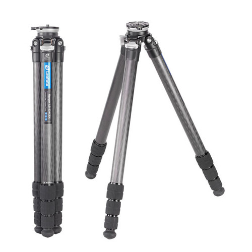 Leofoto LS-323C+LH-40 32mm 3-Section Compact Carbon Fiber Tripod 